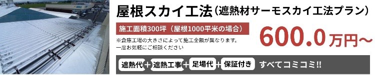 屋根スカイ工法