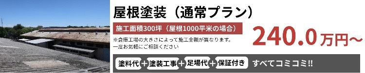 屋根塗装（通常プラン）