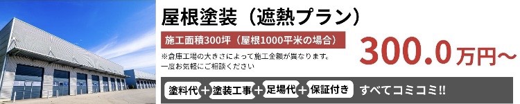 屋根塗装（遮熱プラン）