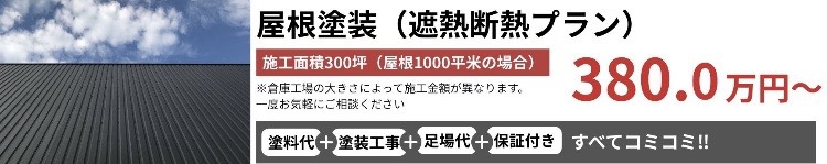 屋根塗装（断熱プラン）