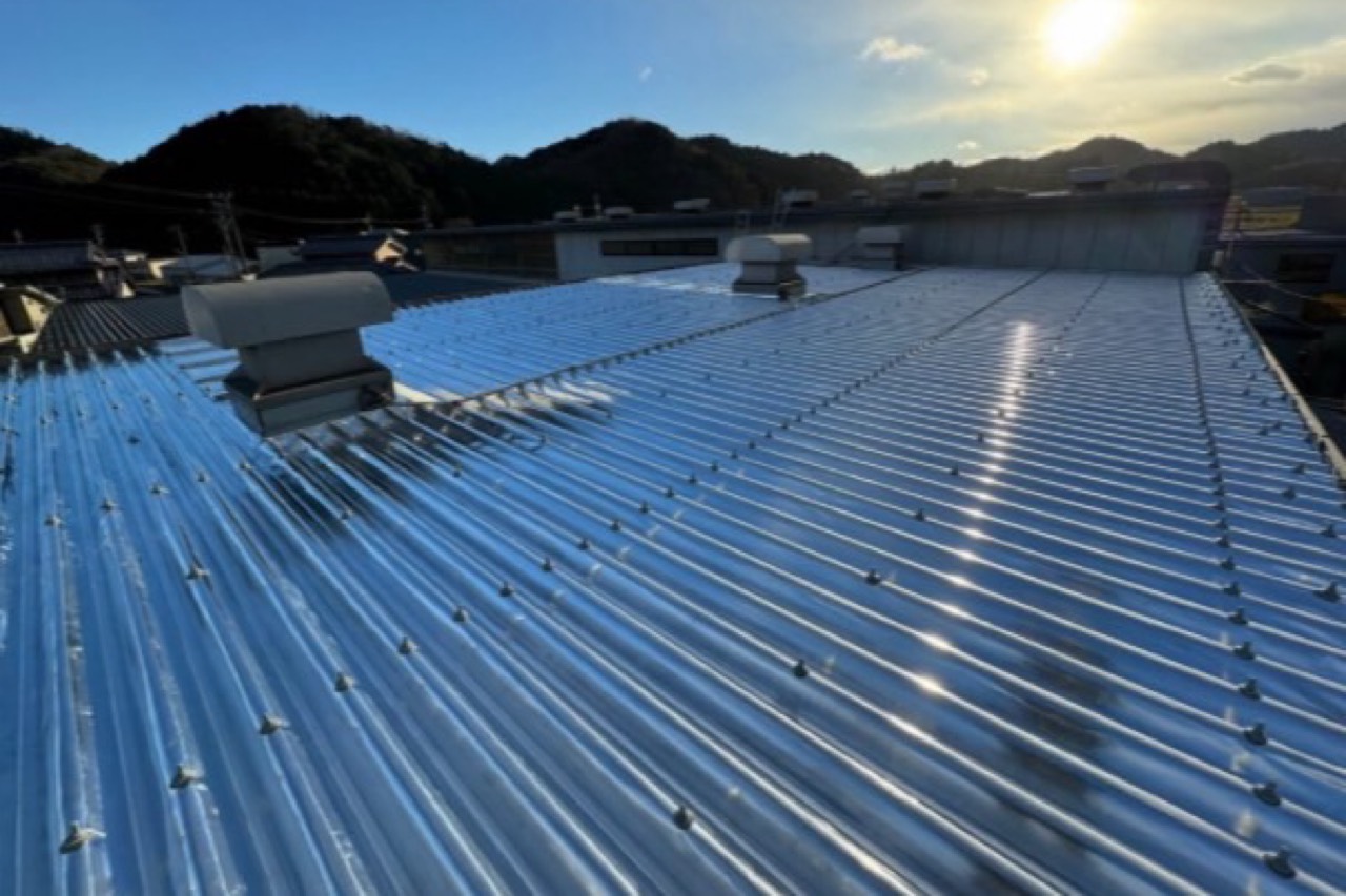 屋根スカイ工法_施工後