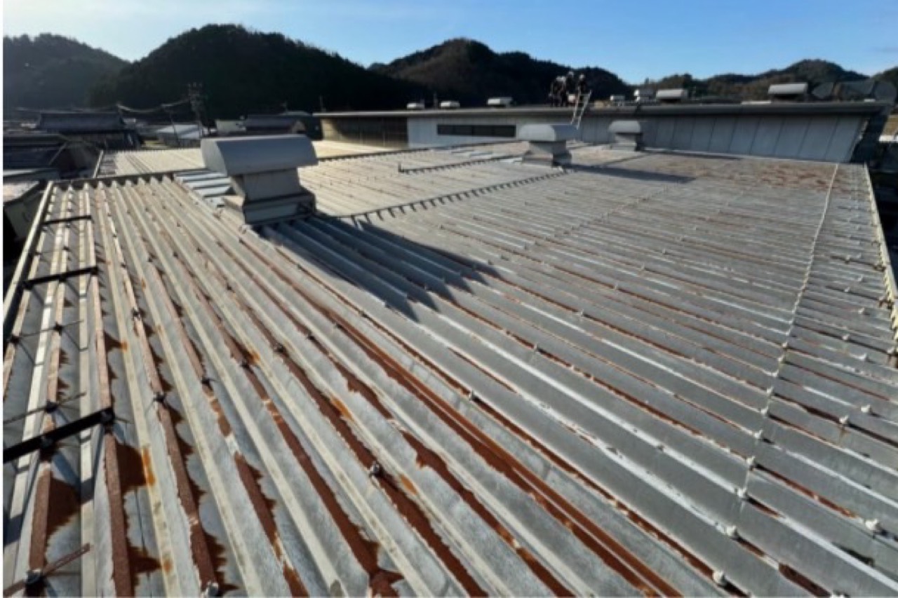 屋根スカイ工法_施工前